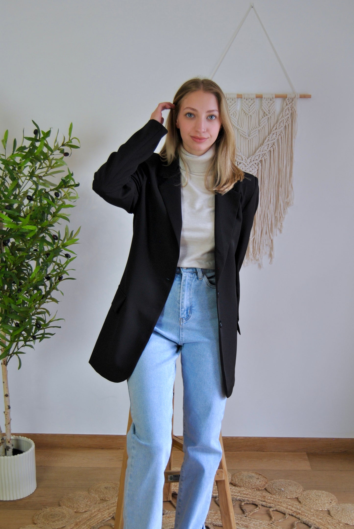BLAZER I ZWART