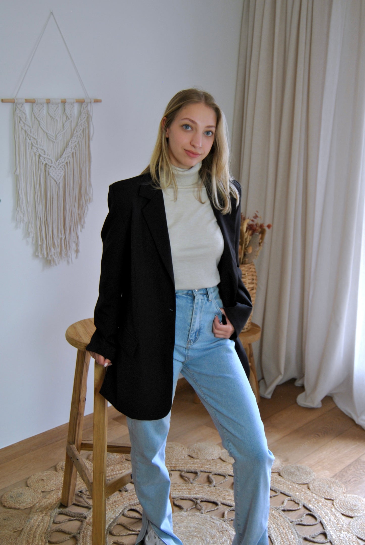 BLAZER I ZWART