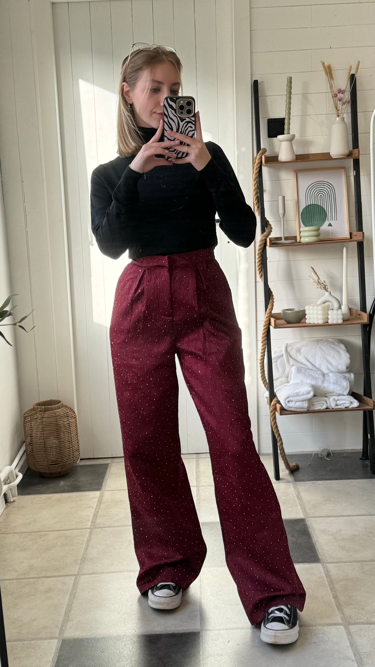 BROEK MET STEENTJES I BORDEAUX