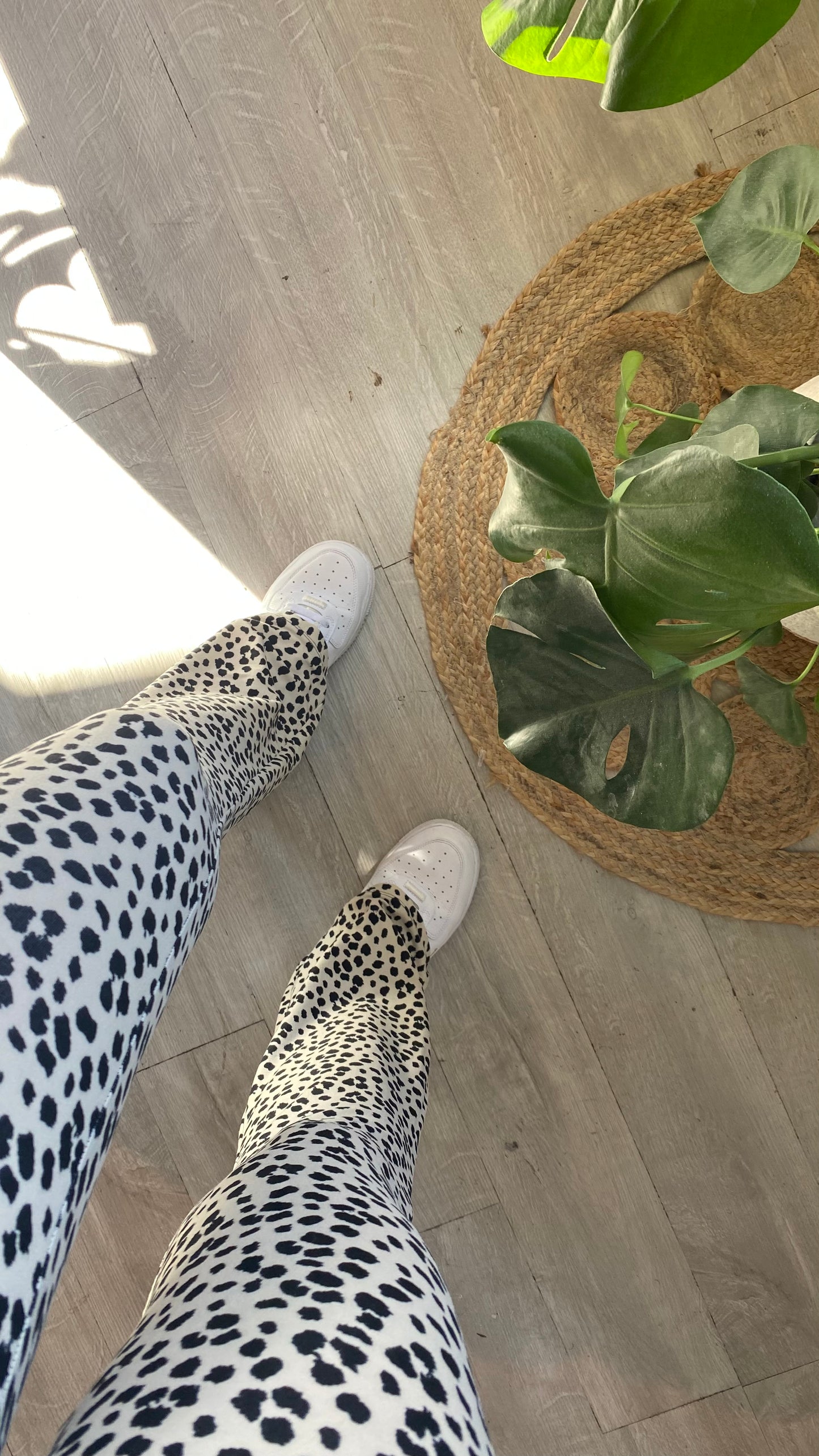 FLARED LEGGING I PANTER PRINT