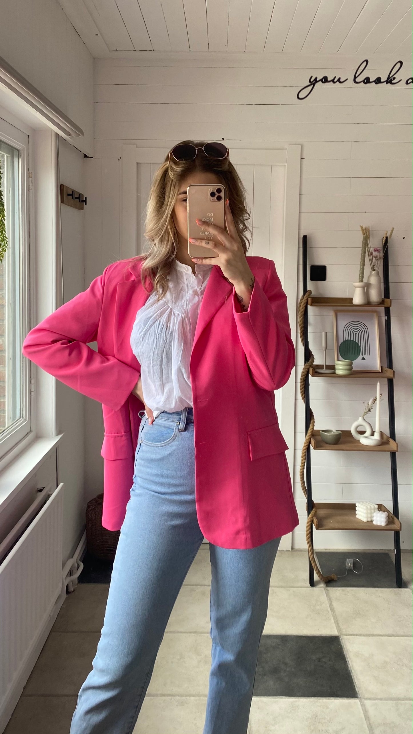 BLAZER I FUSHIA